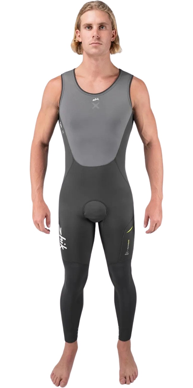 Zhik Mens Superwarm X Skiff Long John Wetsuit SKF-1180-GRY - Grey